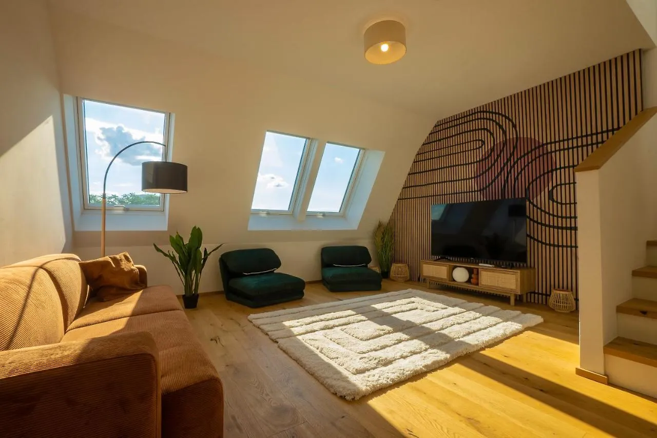 Apartmán Orestaliving - Penthouse In 2Nd District With View Vídeň Rakousko